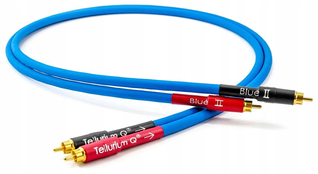 Tellurium Q Blue II Rca Interkonekt 1m Přehledný