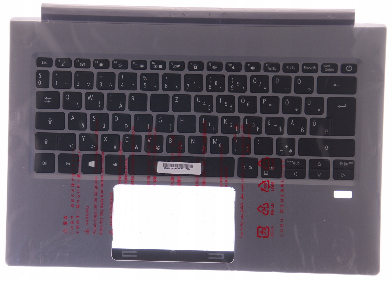 Palmrest s klávesnicí Acer Swift SF314-55 Hu A+