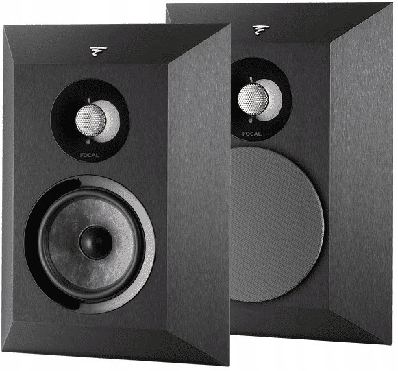 Focal Nemocná Surround Black Jedinečné Efektové Surround Na Zeď