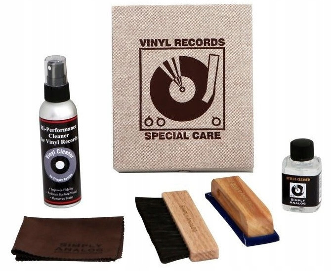 Simply Analog Sada Pro Péči O Gramfon, Desky