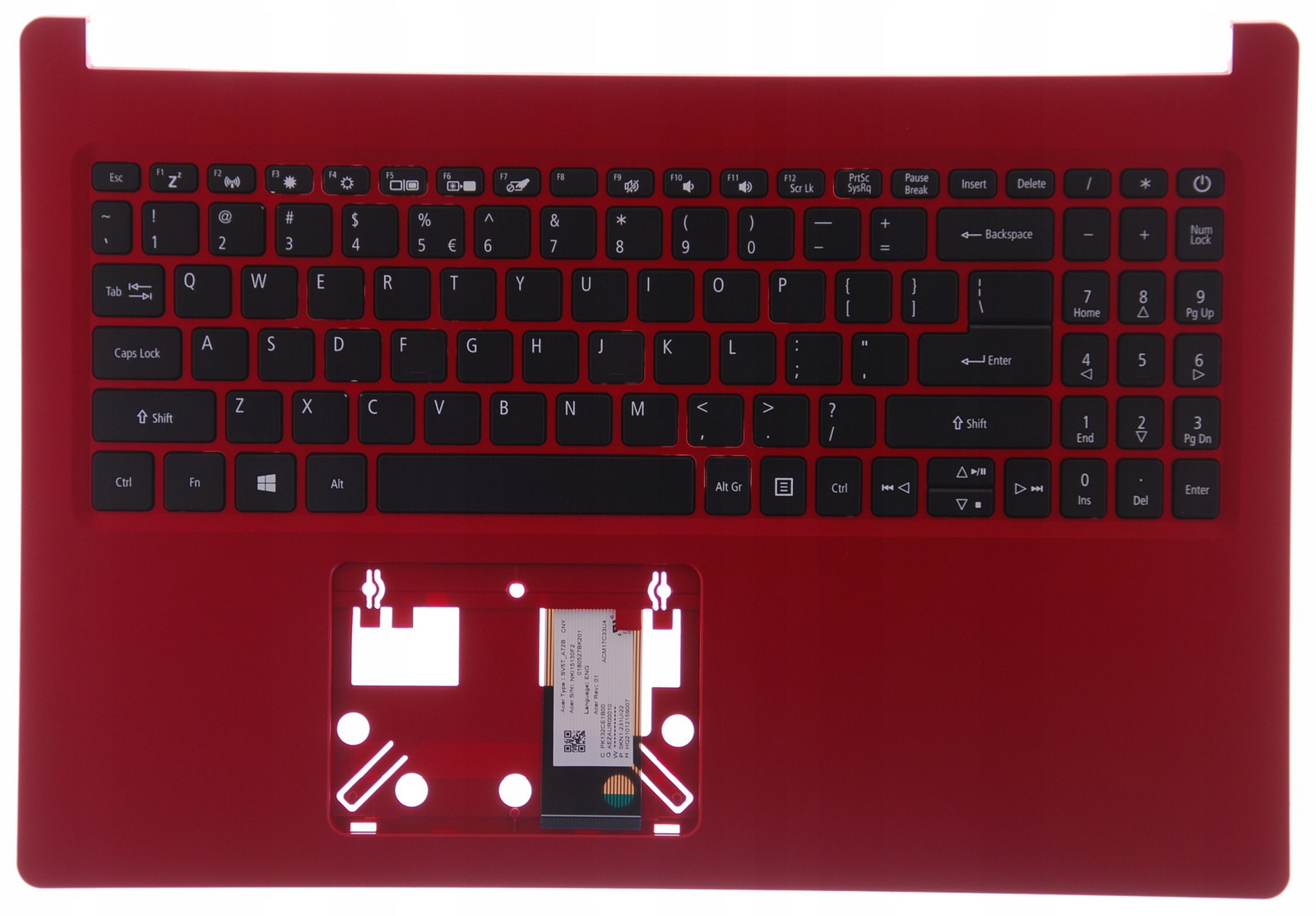 Palmrest s klávesnicí Acer Aspire A315-55G Pl A+