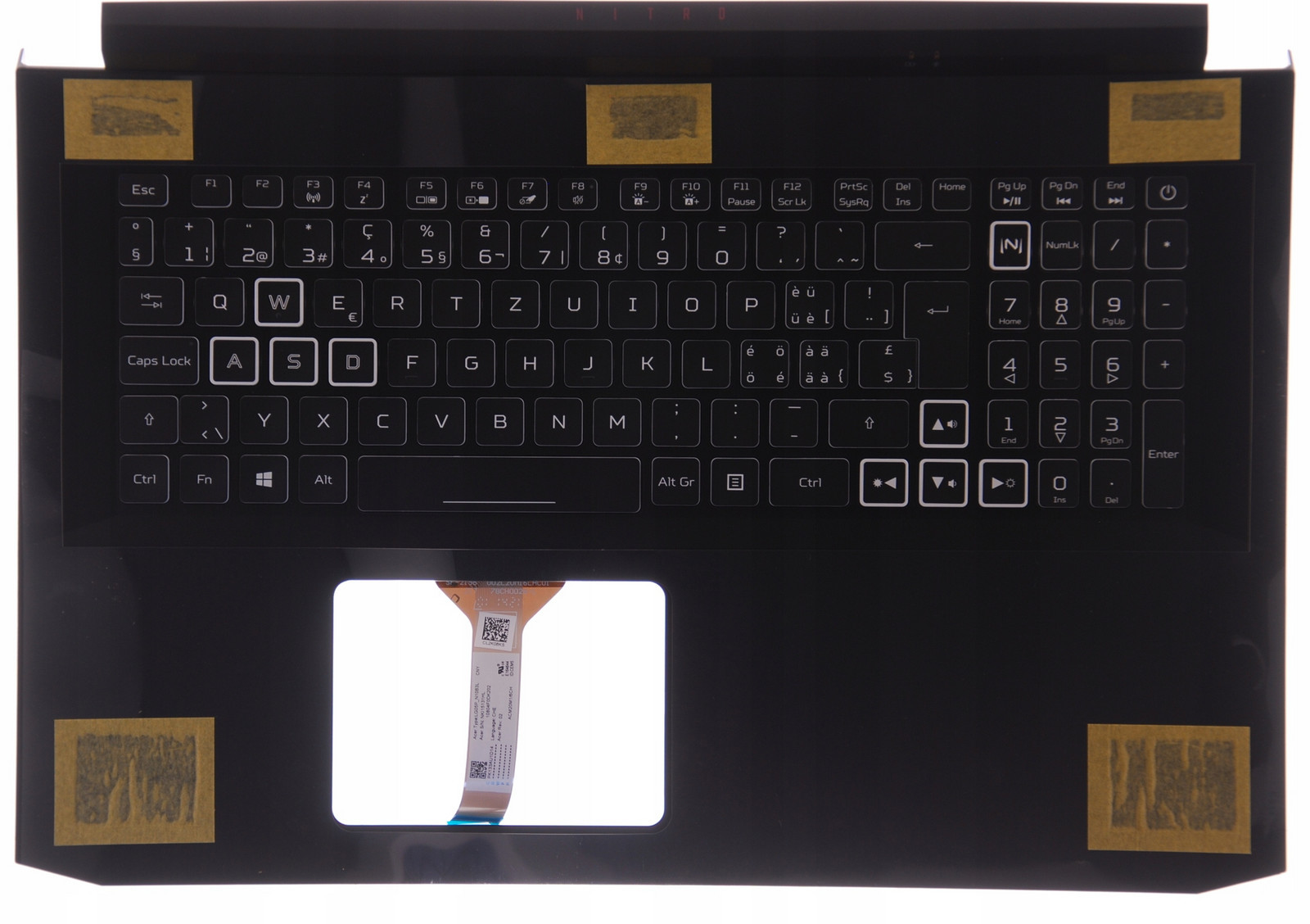 Palmrest s klávesnicí Acer Aspire Nitro AN517-52 Ch A+