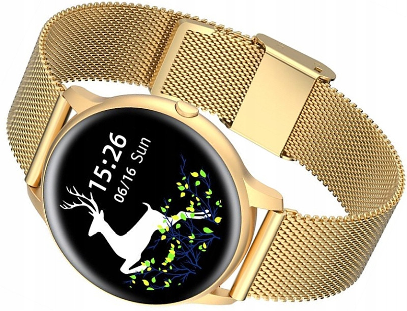 Dámské Smartwatch G.Rossi SW015-5 Zlaté