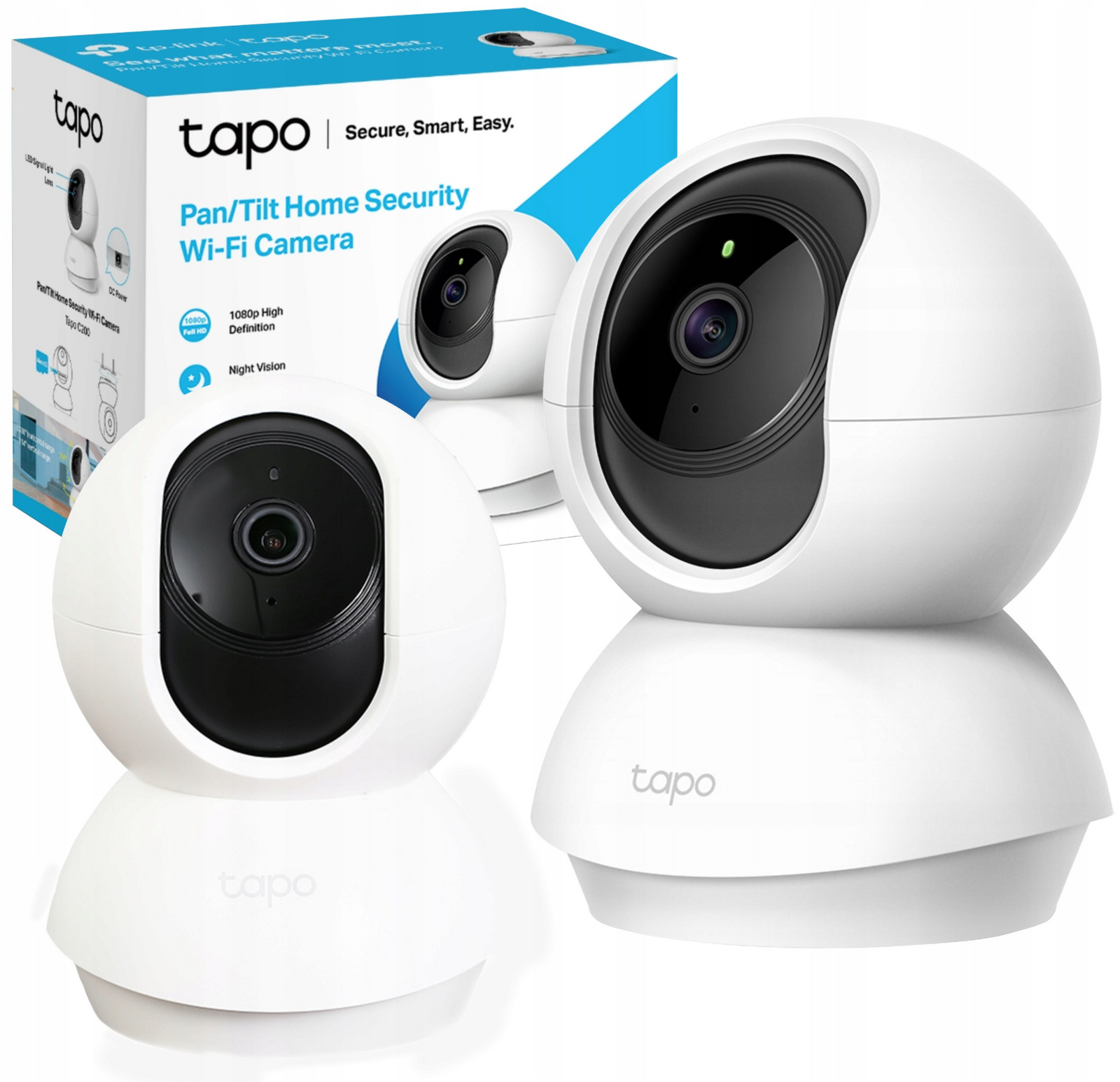 Tp-Link Ip kamera Tapo C200 Niania pro psa a kočku Full Hd domácí monitoring