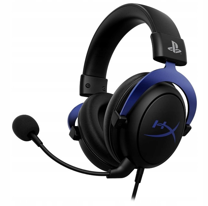 Herní sluchátka přes uši HyperX Cloud pro Playstation 4/5 Ps s mikrofonem