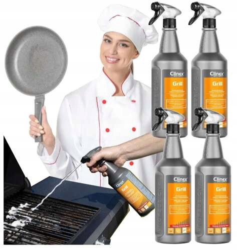 Čistič Grilu Trouby profesionální Clinex Grill 6 ks