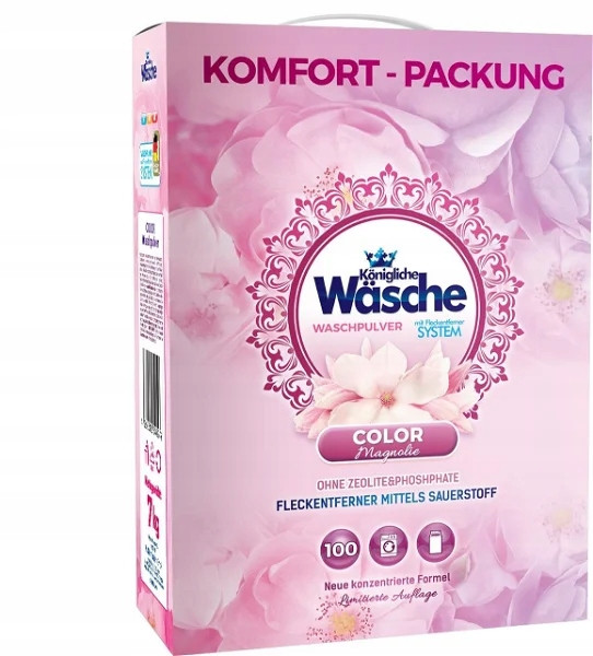 Königliche Wäsche Barva Magnolie 7 kg (100 praní)