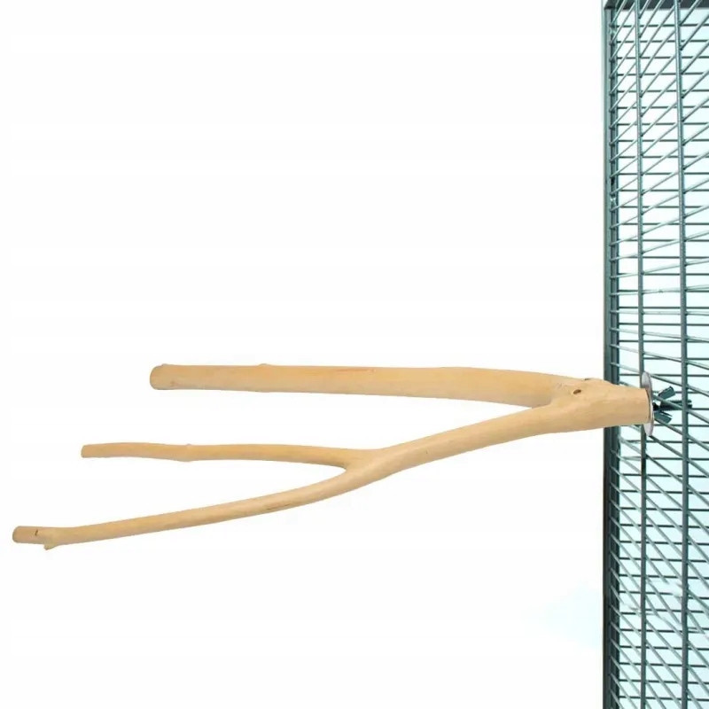 Žerď Trojitá S pro malé a střední papoušky