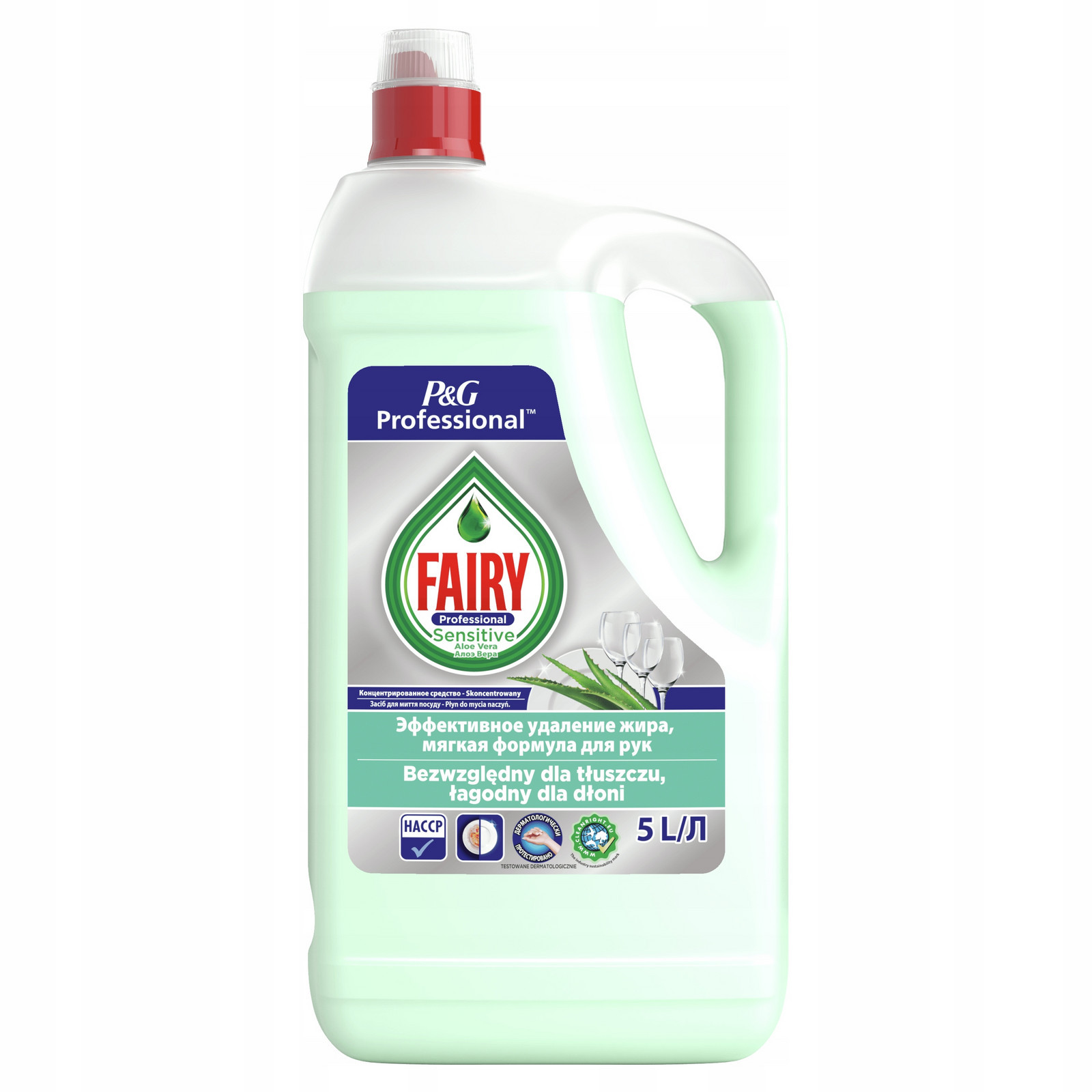 Fairy prostředek na mytí nádobí Sensitive 5L