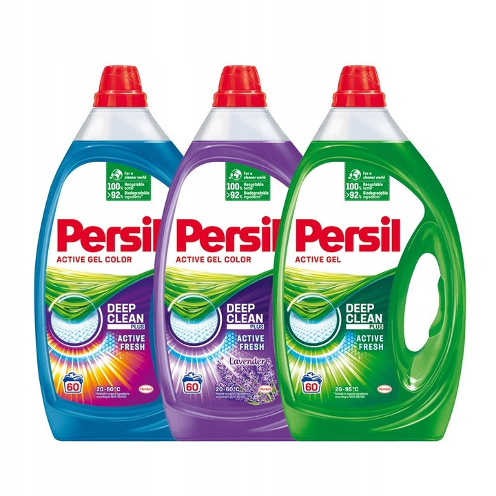 Persil prací gel bílá barva active gel 2x 3 l