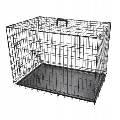 Klec pro zvířata 77x47x58 cm skládací přeprava