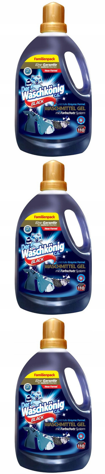 Gel na černé prádlo Der Waschkonig 3x3,3 l