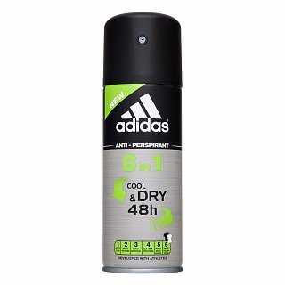 Adidas Cool & Dry 6 in 1 deospray pro muže 150 ml