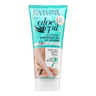 Eveline Aloe Epil Soothing Shaving Gel Aloe Vera gel na holení s hydratačním účinkem 175 ml