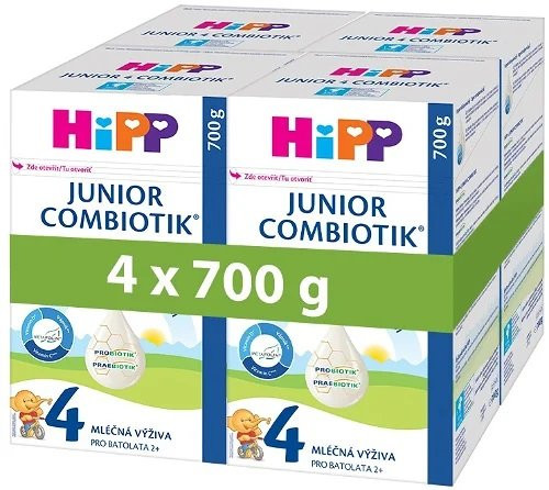 HiPP Batolecí mléko 4 Junior Combiotik 4 x 700 g