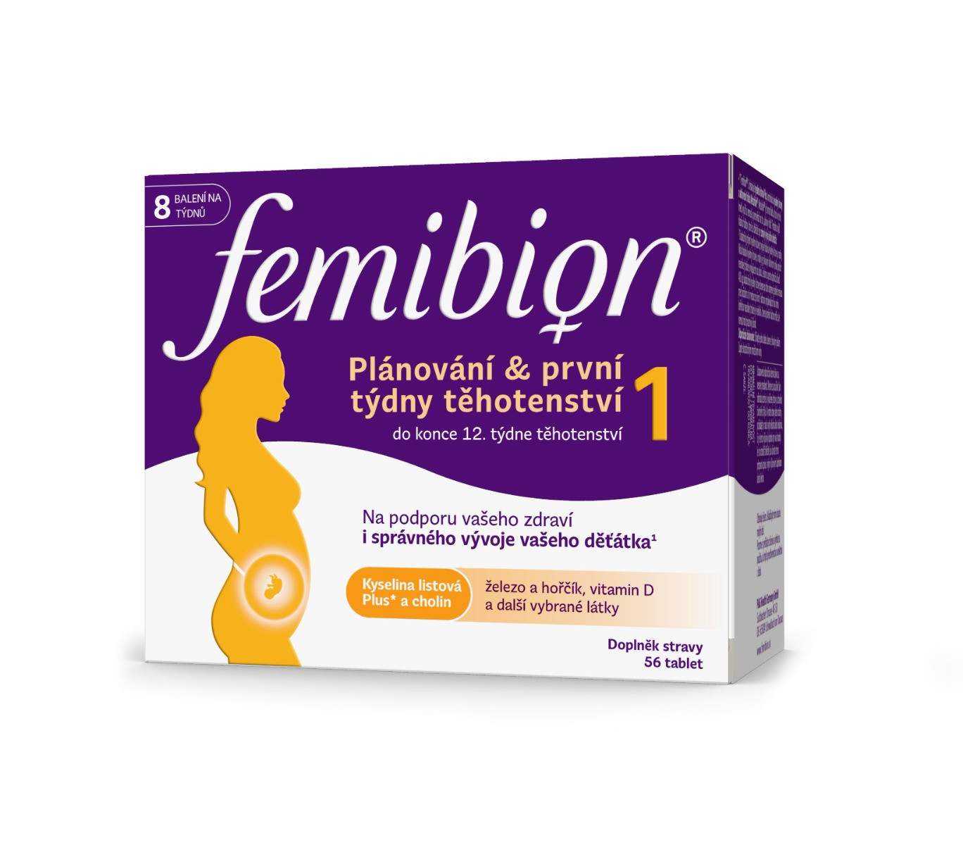 Femibion 1 Plánování A První Týdny Těhoten. Tbl.56