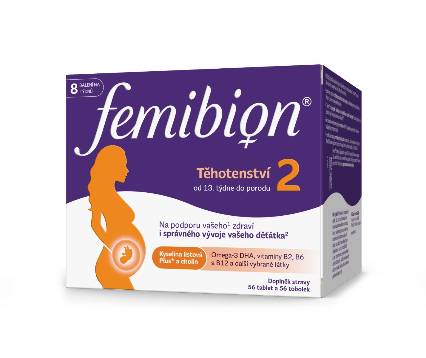 Femibion 2 Těhotenství Tbl.56 + Tobolek 56
