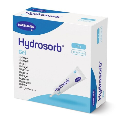 Krytí Hydrogelové Amorfní Hydrosorb Gel V Tubě 15g, 10 ks