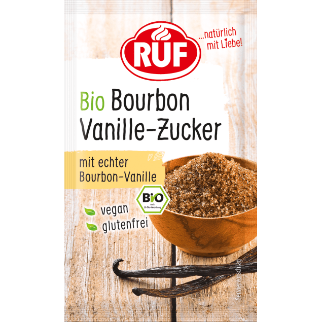 Bio vanilkový cukr - Bourbon 3x8g - RUF