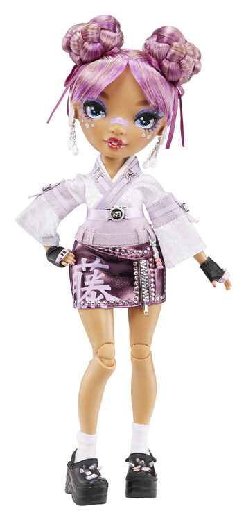 MGA Entertainment Rainbow High - Fashion Doll, series 4 - Lila Yamamoto (Mauve Purple)