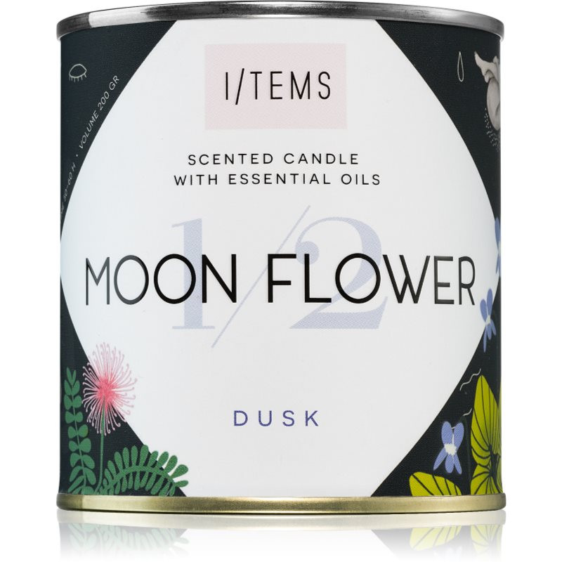 I/TEMS Artist Collection 1/2 Moon Flower vonná svíčka 200 g