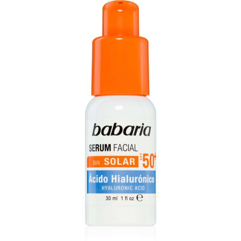 Babaria Sun Face hydratační sérum s vysokou UV ochranou SPF 50+ 30 ml