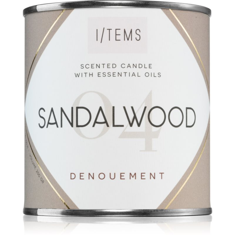 I/TEMS Essential 04 / Sandalwood vonná svíčka 200 g