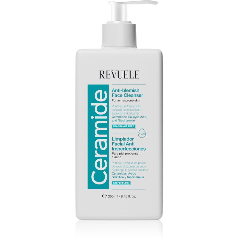 Revuele Ceramide Anti-Blemish Face Cleanser čisticí gel pro problematickou pleť, akné 250 ml