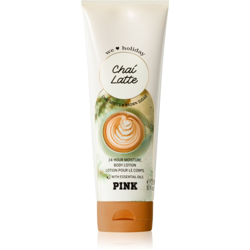 Victoria's Secret PINK Chai Latte tělové mléko pro ženy 236 ml