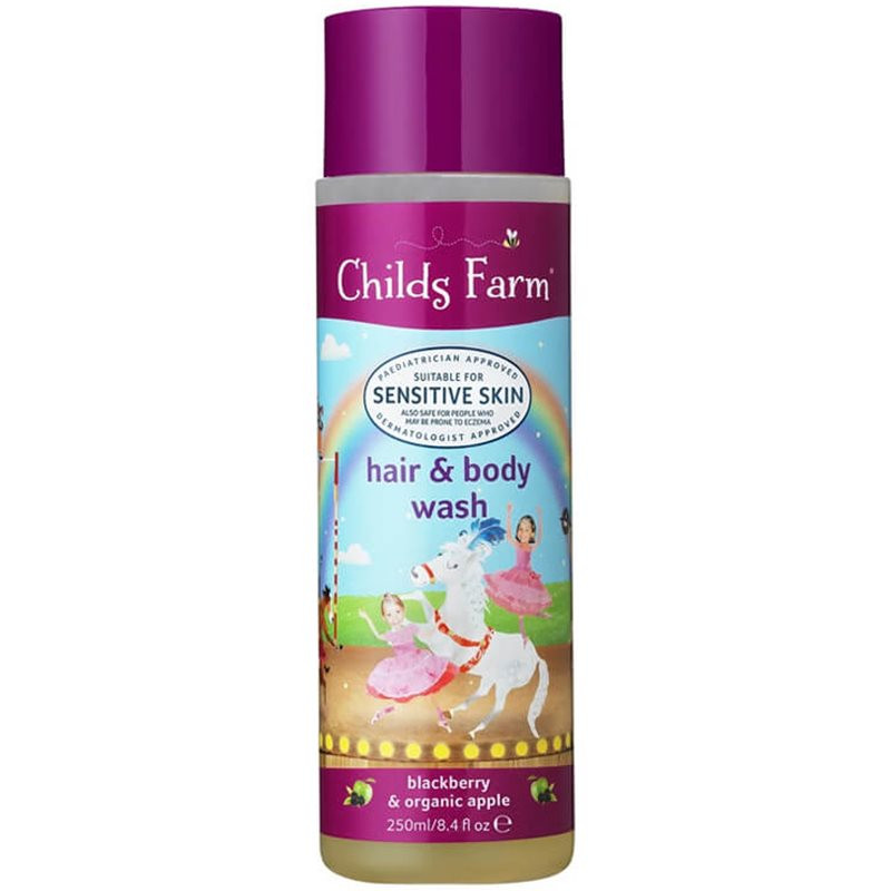 Childs Farm Hair & Body Wash mycí emulze na tělo a vlasy Blackberry & Organic Apple 250 ml