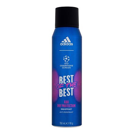 Adidas UEFA Champions League Best Of The Best 48H Dry Protection deospray antiperspirant 150 ml pro muže