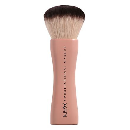 NYX Professional Makeup Buttermelt Bronzer Brush kosmetický štětec na bronzer odstín béžová