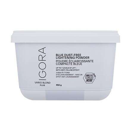 Schwarzkopf Professional Igora Vario Blond Plus Blue Dust-Free Lightening Powder bezprašný pudr pro zesvětlení vlasů 450 g pro ženy