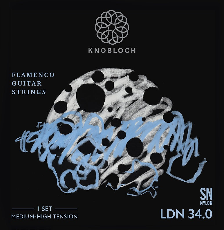 Knobloch LUNA FLAMENCA Double Silver SN Nylon Medium-High Tension 34.0