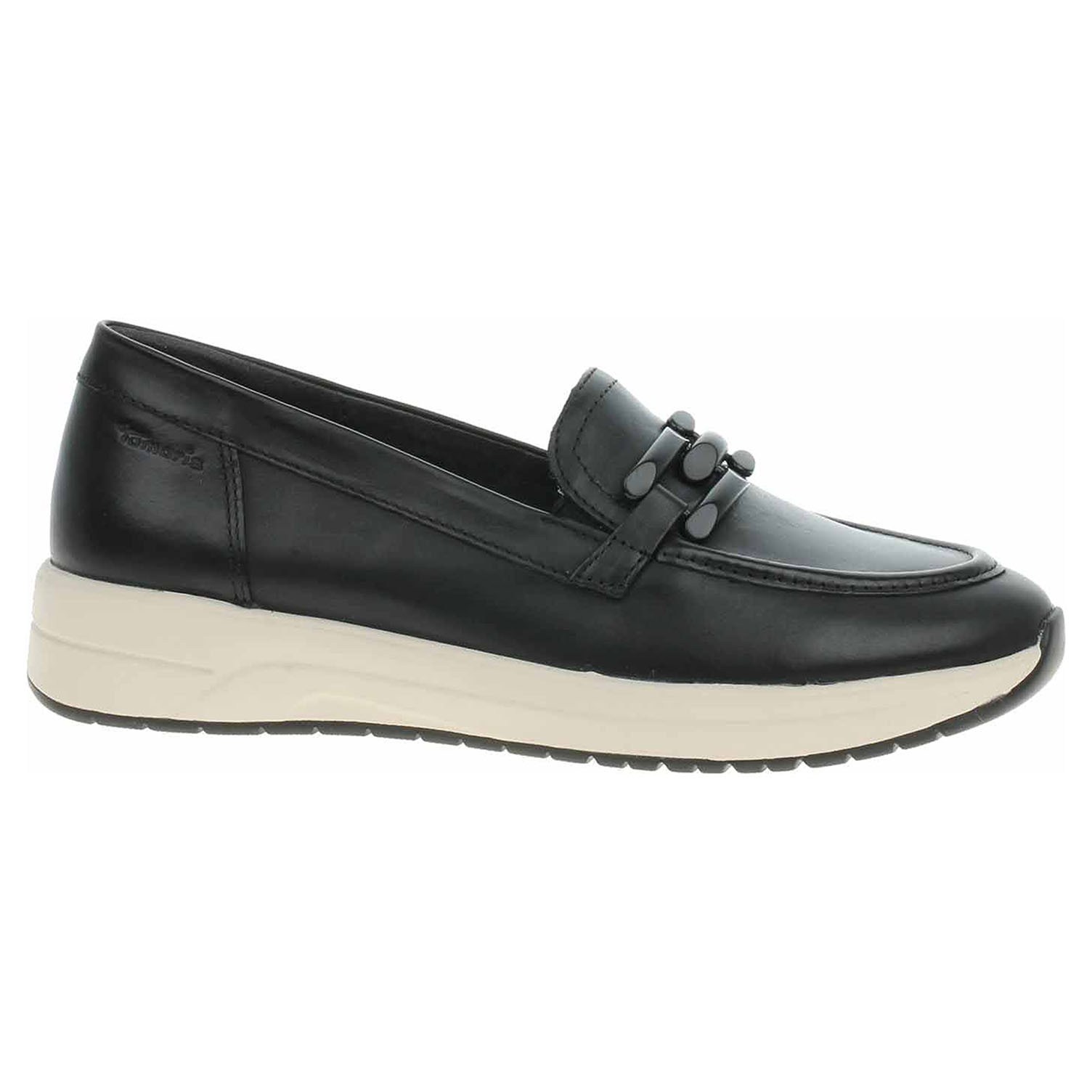 Ecco Dámské mokasiny Tamaris 8-84700-42 black nappa 23001100