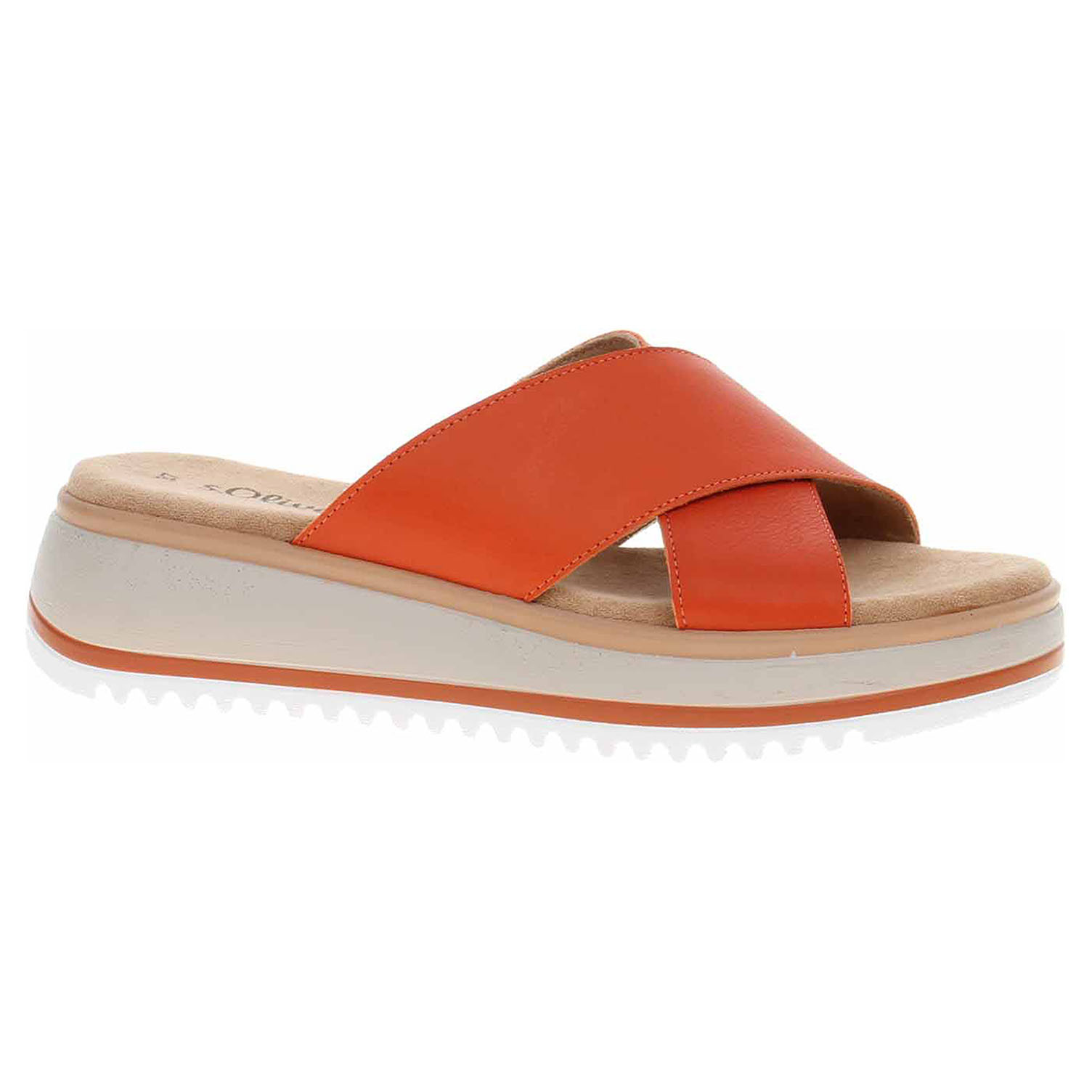 Ecco Dámské pantofle s.Oliver 5-27202-42 coral 23601198