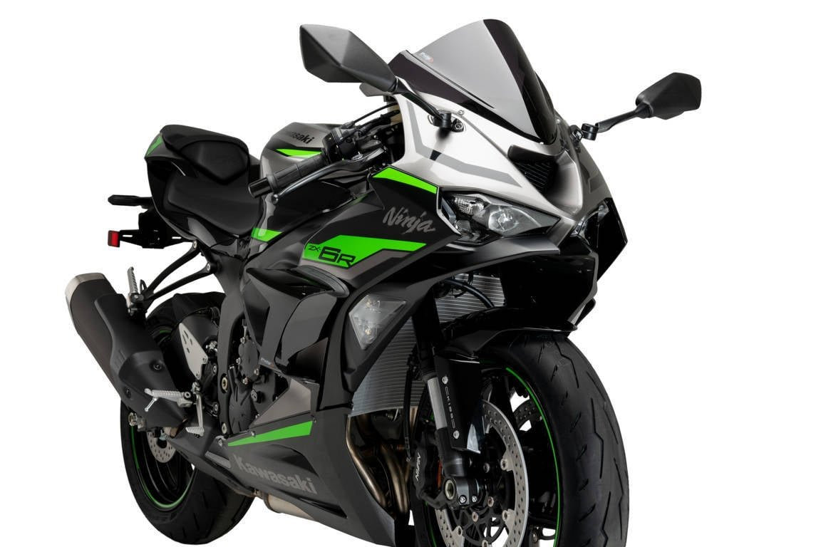 Puig 21858 DOWNFORCE Kawasaki ZX-6R Ninja (24) Zelená (V)