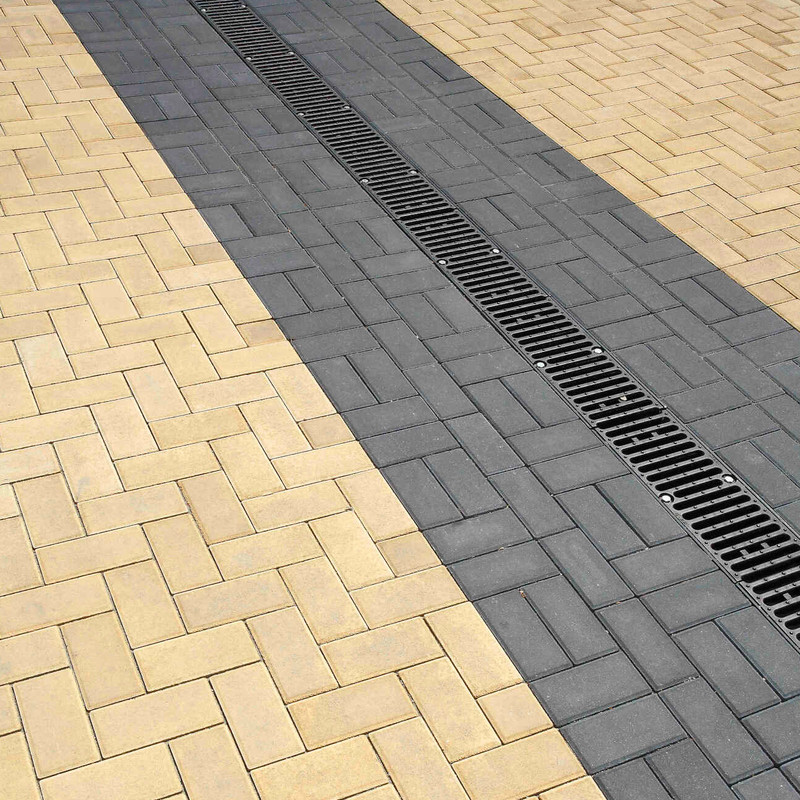 Dlažba betonová BEST KLASIKO neskladba standard antracit výška 80 mm