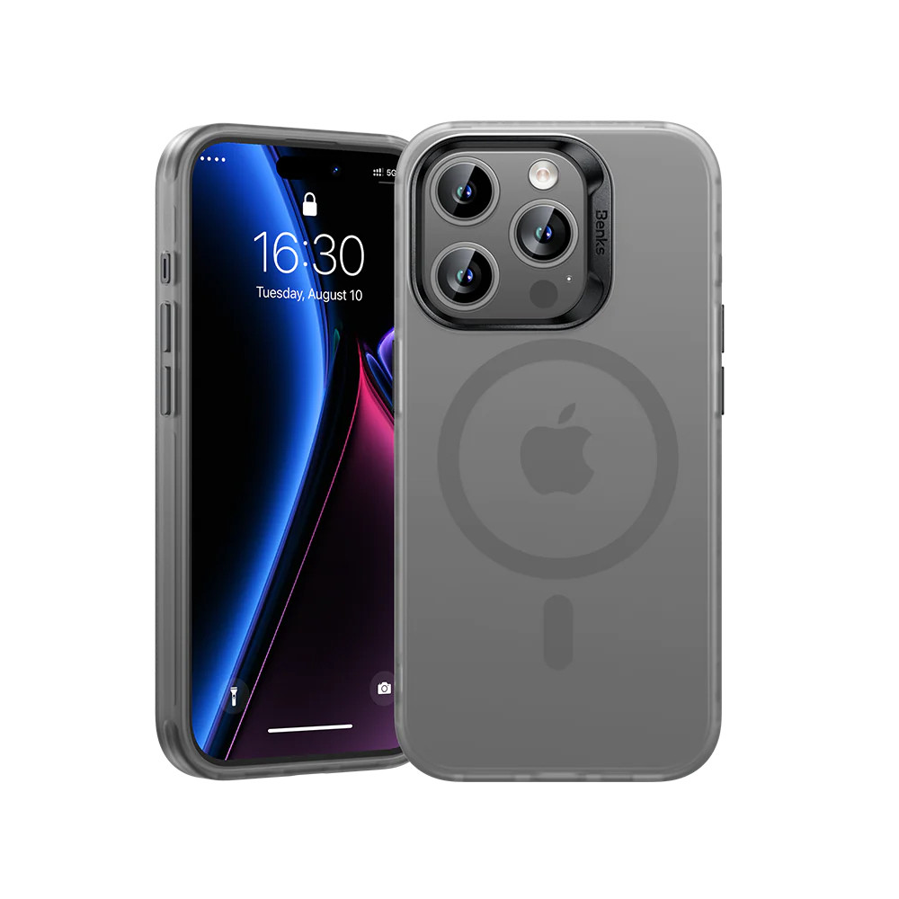 Zadní kryt Benks Etui Magnetic Lucid Armor pro iPhone 15 Pro Max grey