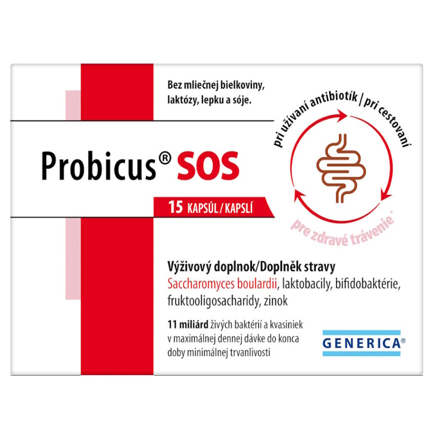 GENERICA Probicus SOS 15 kapslí