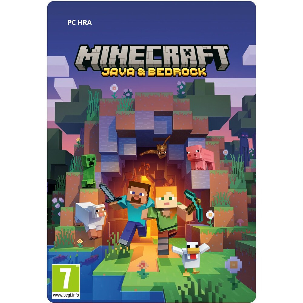 Minecraft Java & Bedrock Edition (15th) (PC - Microsoft Store)