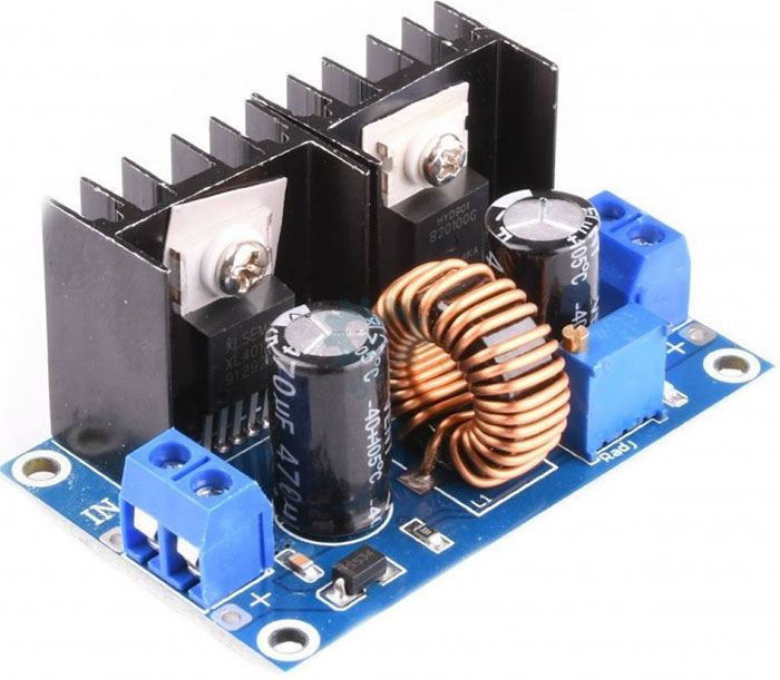 Napájecí modul, step-down měnič 8A, modul s XL4016E1