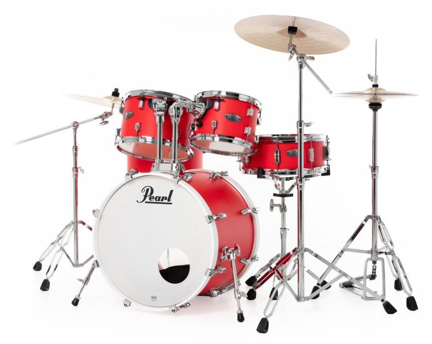 Pearl DMP905/C899 Decade Maple - Matte Racing Red