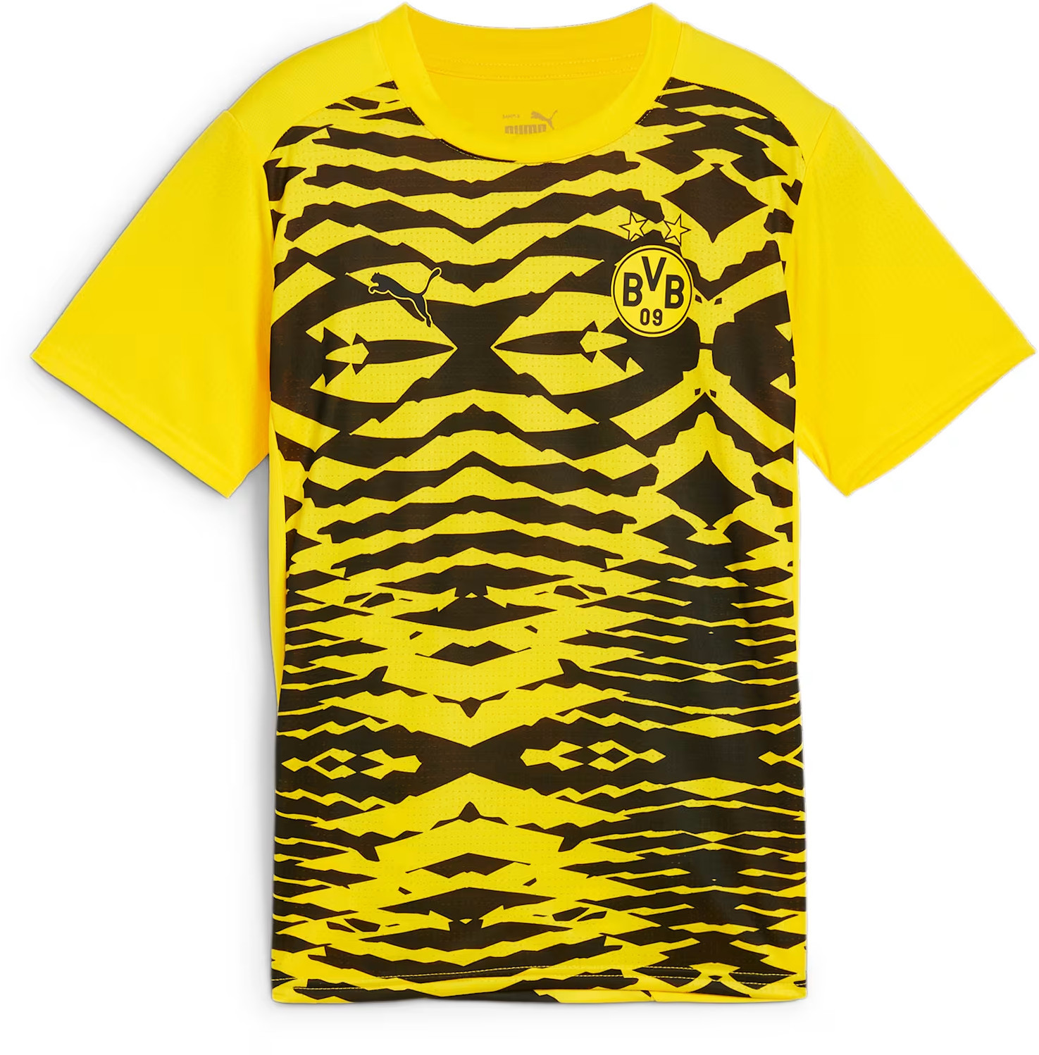 Dres Puma BVB Prematch SS Jersey Jr