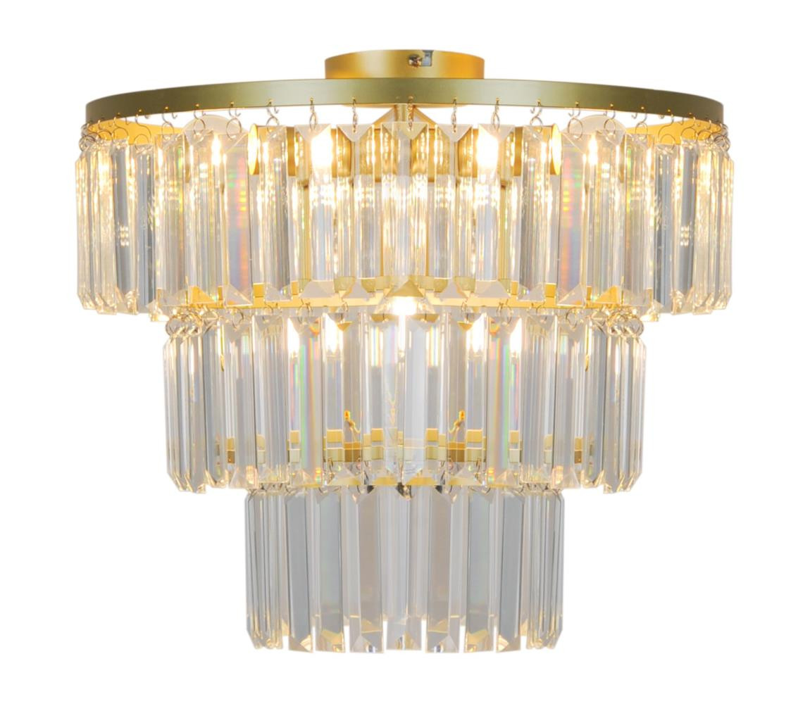 Zuma Line Zuma Line P17127-4-GD - Přisazený lustr TIFANNY 4xE14/40W/230V zlatá