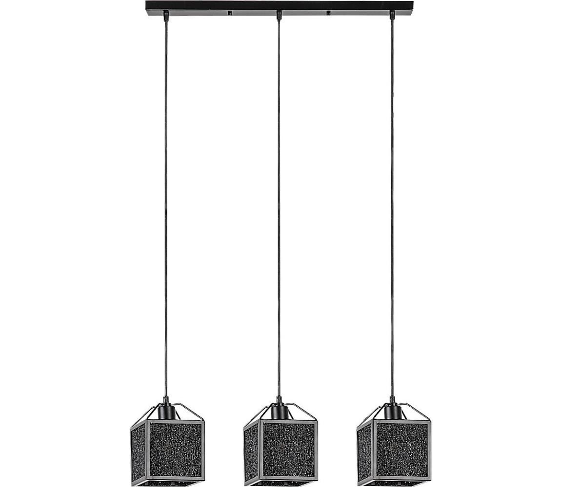 Rabalux Rabalux 72219 - Lustr na lanku SAMILO 3xE27/40W/230V černá