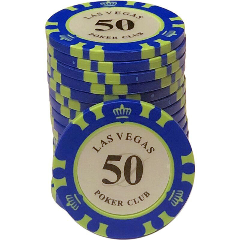 Kusový žeton na poker Las Vegas Pokerclub 50