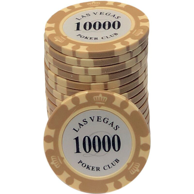 Kusový žeton na poker Las Vegas Pokerclub 10 000