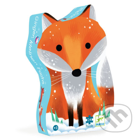 Siluetové puzzle: Líška Ginger - Djeco