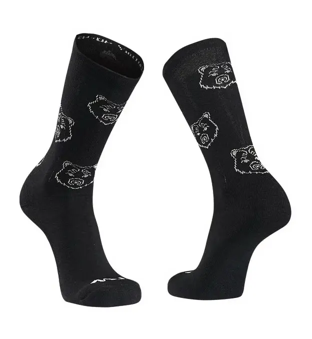 Cyklistické ponožky NorthWave  Core Sock Black/Grey